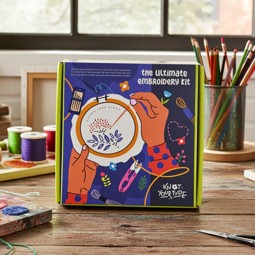 Ultimate DIY Embroidery Creativity Starter Kit ( All in One Box)